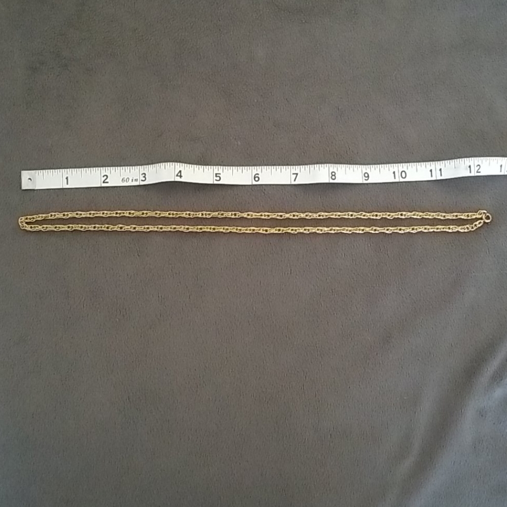 14k Yellow Gold 24" 4MM Box Chain - Picture 10 of 13